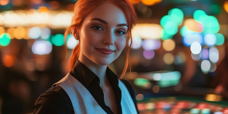 Antarmuka Baccarat live-dealer di ozon88